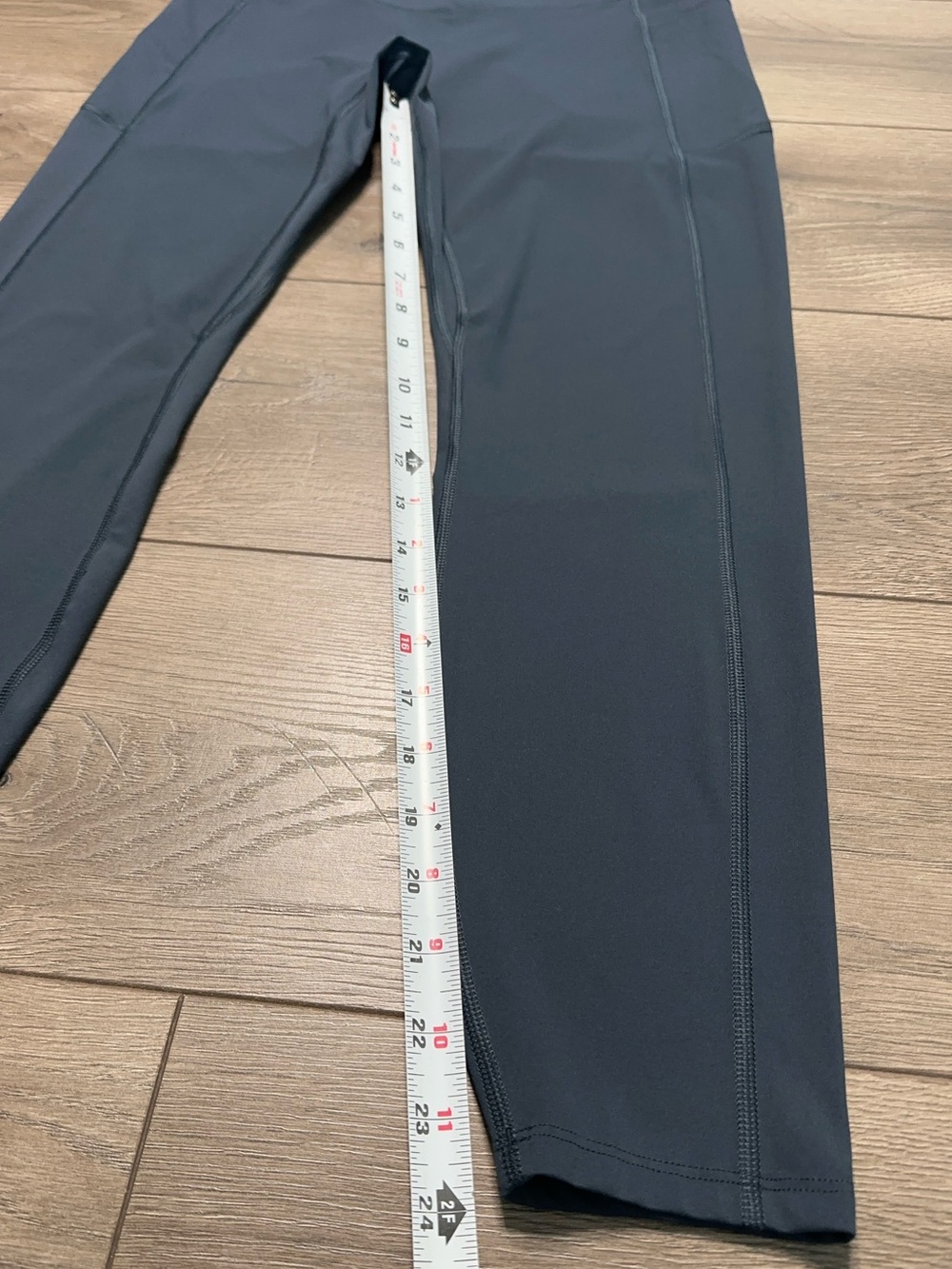 Halara UltraSculpt High Rise Scrunch Butt Lifting Tummy Control Leggings Blue  L - Picture 12 of 12
